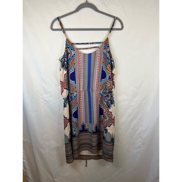 Lucy and Laurel Geometric Shift Dress - Size 6 - Picture 5 of 5